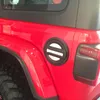 Araba Yakıt Tankı Dekorasyon Yaylar Gümüş Jeep Wrangler JL 2018 + Yüksek Kaliteli Oto Dış Aksesuarlar için Gümüş