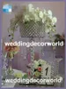 Nuevo estilo de cristal acrílico Linterna centro de mesa Florero de cristal de tamaño alto Florero para arreglo floral de boda decor298