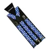 1inch Wide Red Love Hearts Printing Suspender 3 Clip Y-Back Clip-on Elastic Braces Suspenders For Men Women Suspenders 10 styles