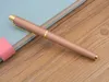 2pc Business mertal Parker IM Pink Golden Arrow Clip cadeau Rollerball Pen