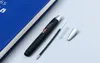 Plastic rubber met aangepaste logo afdrukken snelle levering zwart navulling balpen balpen gepersonaliseerde promotionele pen