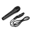 Promotion chaude universel filaire unidirectionnel portable dynamique Microphone enregistrement vocal Isolation du bruit Microphone noir