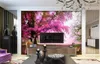 Custom 3D Wallpaper Dreamy Cherry Tree, Big Tree, Sika Deer Living Room Bedroom Background Wall Decoration Mural Wallpaper