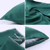 19momme 100% Silk Pillow Case Zipper Type Simple Style Texture Class6A High Count and High Density Natural Fiber Pillowcase Bedding Set