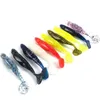 hot 10 color soft jelly lure drop shot fishing tackle bait jig paddle tail sinking soft silicone fishing lures 11cm 6g