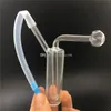 저렴한 도매 protable 손 유리제 기름 Dab Rig 비커배 소형 물 파이프와 함께 흡연에 대한 실리콘 호스