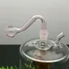 Pipe in vetro Fumo di narghilè soffiato Fabbricazione Bong soffiati a mano Classica caldaia S in vetro rosa e accessori per narghilè