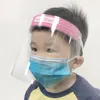 Dzieci Full Face Shield Anti-Splash Anti-Fog Sklep Studium Szkoły Dziewczyny Chłopcy Dzieci Ochrona twarzy Maski LJJK2362