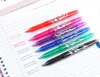 Erasable pen 3 pcs Or Refill 3 pcs Erasable Ballpoint Pen Highlighter Color Ink 0.5mm Bullet Nib Water-based Gel Pen Stationery GB21