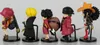 Buona qualità 9 PCS Set One Piece Decorazione modello ufficio Action Figures PVC Anime Toys Giocattoli bambola giapponese Cartoon Spedizione gratuita