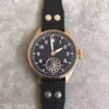 2017 Top Quality Luxury Wristwatch Big Turbine Blueblack Dial Automatic Mechanical Men039s Watch 46mm Men Mens Watch Watches9812197
