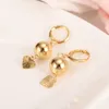 Niesamowite europejskie koraliki set łańcuch ślub 18 K żółte drobne złoto Gf ​​Multi -Way Naszyjnik Crane Heart Indian Jewelry Sets242v