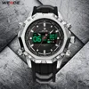 Weeide Militar Quartz Digital Auto Data Homens Esporte relógio relógio relógio pulseira de silicone pulseira relógio de pulso Relogio masculino montres hommes relojes