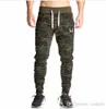 Nouveau Pantalon de survêtement ajusté décontracté Pantalon de sport de camouflage Pantalon de sport pour hommes Joggers Pantalon de survêtement élastique Gym Bodybuilding Pantalon de survêtement 7158548