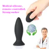 Butt Plug Anal Vibrator For Man Male Masturbator Remote Control Dildo Vibrator USB Rechargable 9 Modes Anal Sex Toys For Man Gay Y4546667
