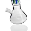 Copo claro com difusor tigela downstem perc bongos dab equipamento de vidro Tubulação de água bongo reciclar plataforma de petróleo bubbler narguilé heady rigs