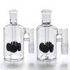 Glass Ash Catcher Thick Glass 14.4mm 18.8mm 90 degree AshCatcher smoke accessory for bong oil rigs water pipe