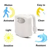 Toiletavondlamp 7/8/16 kleuren Smart PIR Motion Sensor WC STEAT LED -Lichten Waterdichte achtergrondverlichting voor toiletkom indoor verlichting