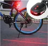 Ny cykelljus Säkerhet Cykel Bakljus Lampa 7 Flashlägen Cykelvansljus Cykeltillbehör Cyklingslampa VARNING Bak bak LED-lampan