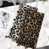 Groothandel-lange sjaal Warm Sexy Leopard Dot Viscose Sjaal Dames Wrap Sjaal Herfst Winter Print Wrap Pashminas Sjaal Muslim Hijab Snood