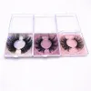 25 mm Mink Eyelashes Dramatic Long Mink Lashes Makeup Full Strip Lashes 25mm False Eyelashes 3D Mink Eyelashes Reusable Square Las6895640