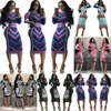 (20 개) 스타일 여성 섹시한 드레스 스트레치 파티 드레스 꽃 도매 새로운 위해 스키니 클럽 착용 화려한 Vestidos Bodycon 드레스 2,020 인쇄하기
