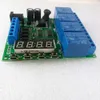 Freeshipping DC 12V 4 Kanaals Multifunctionele Cyclus Delay Timer Relay Module: Timing Loop Interlock Zelfsluitende Momentary Bistable Monostabl