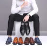 scarpe da uomo formali in vera pelle brogue scarpe da uomo classiche italiane scarpe da uomo vestito da chaussure homme erkek