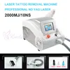2000MJ Pantalla táctil 1000w Q conmutado nd yag láser máquina de belleza eliminación de tatuajes Eliminación de cicatrices Eliminación de acné 1320nm 1064nm 532nm