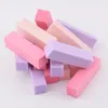 Colorful Nail Buffer Files For UV Gel Nail File Sanding Polisher Block 4 Sides Nail Art Sponge Tips Manicure Care Tools