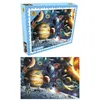 1000 stuks Jigsaw Puzzles Educatief Speelgoed Landschap Space Stars Educatief Puzzel Speelgoed voor Kinderen / Volwassenen Kerst Halloween Gift