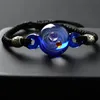 Universe Planets Glass Bead Bangles & Bracelets Galaxy Fashion Jewelry Galaxy Solar System Bracelet For Women Christmas