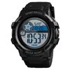 Montre pour hommes de Sport étanche SKMEI montre-Bracelet pour hommes chronographe compte à rebours Bracelet numérique réveil