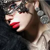 Worldwide Black Sexy Lady Halloween Lace Mask Cutout Eye Mask for Masquerade Party Fancy Mask Costume For Halloween Party9094667