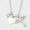 Angel Wing Love Heart Crystal Hanger Moederdag Sieraden Verjaardag Mode Gift -My Mamma My Hero Necklace