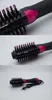 One-Step Hair Dryer & Volumizer Salon Hot Air Paddle Styling Brush Negative Ion Generator Hair Straightener Curler DHL