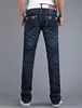 Partihandel-2022 Style Mens Jeans med Stretch Fashion Casual Män Thin Breattable Denim