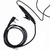 2 Pin 3.5mm / 2.5mm Ear Bar Oortelefoon Mic PTT Walkie Talkie Headset voor Kenwoo O9A9