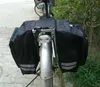 Водонепроницаемая уличная черная велосипедная седельная сумка для велосипеда, велосипедные сумки из ПВХ и нейлона, водонепроницаемая двухсторонняя задняя стойка, заднее сиденье Ba6997338