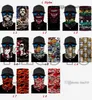 Wysokiej jakości Druk Druk Druk Kobiety i Mężczyźni Magiczny Headscarf Outdoor Outdoor Riding Maska Neck Skull Maska Maski C0225