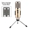 MK-F500TL Phone Microphone For Computer Professional Condenser Wired USB Studio Mic For Karaoke Recording With Stand Tripod