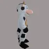 2018 Hot sale Cow Mascot Costume Halloween Party Dress Adult Size EPE Free Shipping