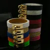 Marque de mode populaire avec logo en cuir bracelets de créateurs pour dame design femmes fête de mariage bijoux de luxe avec pour mariée engag277e