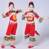 Nouveau style pour enfants Yangko costumes de noël filles vêtements de danse de danse nationale festive