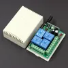 Smart Multiple DC 12V 24V 10A 315/433 MHz 4CH 4 CH Wireless Relay RF Remote Control Switch Receiver+1 2 3 4 Transmitter T200605