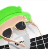 Riesiger bärtiger grüner Hut, Party-Sonnenbrille, lächerliches Club-Party-Kostüm, Kostüm, lustige Brille, Weihnachtsgeschenke, St. Patrick's Irish Day