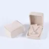 Biżuteria Velvet Box Naszyjnik Schowek Pudełko Pudełko Do Pakowania Biżuterii Przechowywanie Składany Obudowa Prezent Ślubny Dostawy Rra55