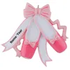 Maxora Ballerina Polyresin Glossy Christmas Tree Ornaments 휴가 파티 및 홈 새해 장식에 사용되는 맞춤 선물