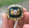 Regalo per tifosi all'ingrosso dell'anello del campionato nazionale dei Miami Hurricanes del 2005 2024