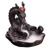 Rökelsehållare Keramik Dragon Backflow Incense Burner Fragrance Lamps